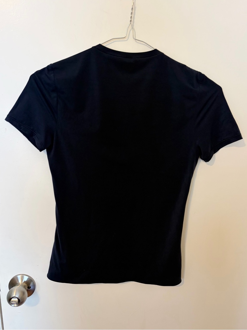 Lululemon Wundermost Ultra-Soft Nulu Hip-Length Crewneck Shirt True Navy Size M - Picture 3 of 6